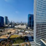 משרדים להשכרה בתל אביב | מתחם חסן ערפה | מגדל סקיי | משרד להשכרה 146 מ"ר עם נוף לים