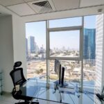 משרדים להשכרה בתל אביב | מתחם חסן ערפה | מגדל סקיי | משרד להשכרה 146 מ"ר עם נוף לים